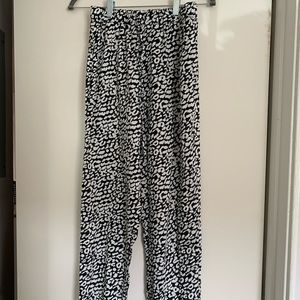 Leopard joggers